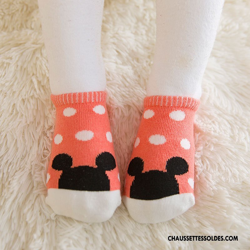 Chaussettes Courtes Garçon Coton Bio Légère Le Nouveau Bébé 100% Coton Antidérapant Gris
