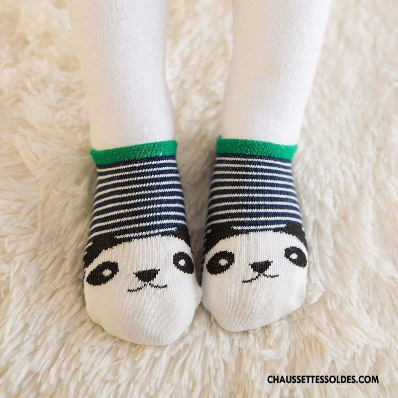 Chaussettes Courtes Garçon Coton Bio Légère Le Nouveau Bébé 100% Coton Antidérapant Gris