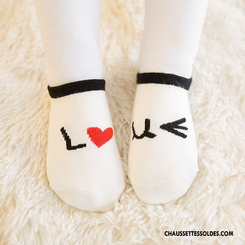 Chaussettes Courtes Garçon Coton Bio Légère Le Nouveau Bébé 100% Coton Antidérapant Gris