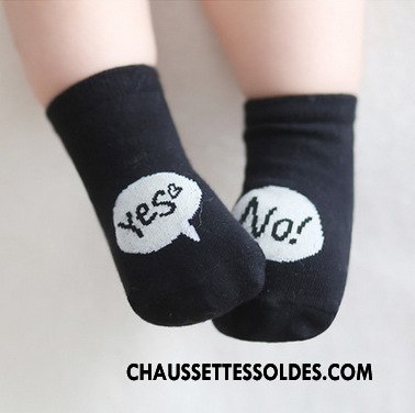 Chaussettes Courtes Garçon Dessin Animé Asymétrie Bébé Chaussette Courte Coton Bio L'automne Gris