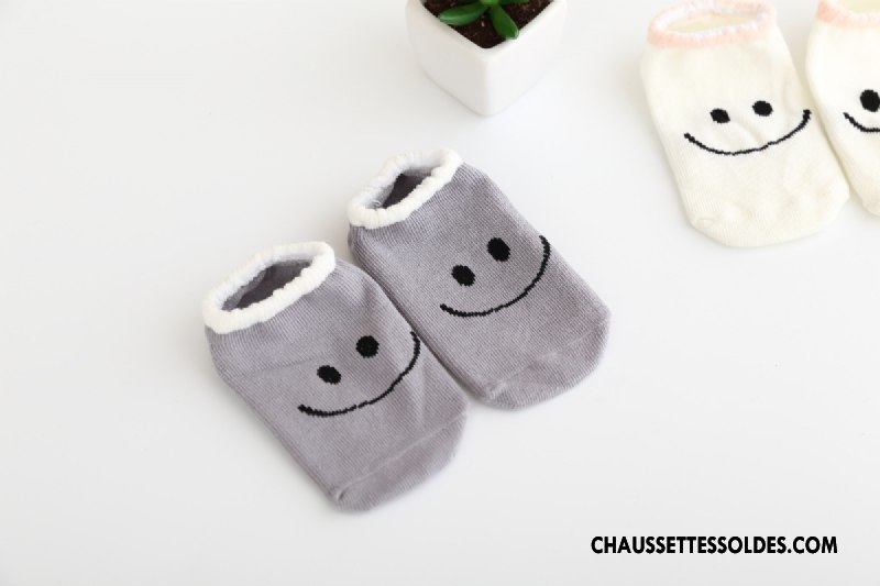 Chaussettes Courtes Garçon Enfant 100% Coton Chaussette Basse Coupée Coton Bio Bébé Jaune