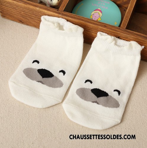 Chaussettes Courtes Garçon Enfant 100% Coton Chaussette Basse Coupée Coton Bio Bébé Jaune