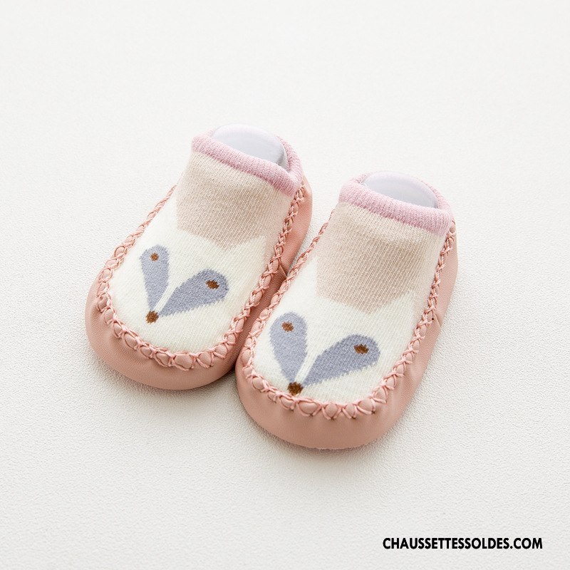 Chaussettes Courtes Garçon Enfant Printemps Bébé Créatif Antidérapant Dessin Animé Bleu
