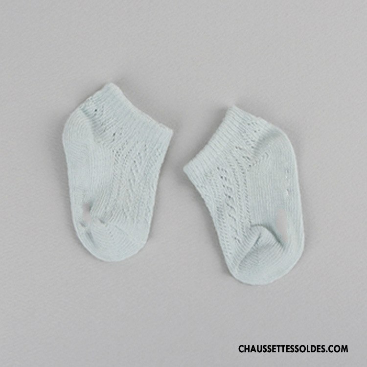 Chaussettes Courtes Garçon Enfant Été Bébé Le Nouveau Engrener Gros Bleu