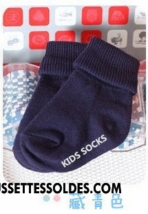 Chaussettes Courtes Garçon Flambage Bébé Matelassé Le Nouveau Bouche Libre Antidérapant Bleu Clair