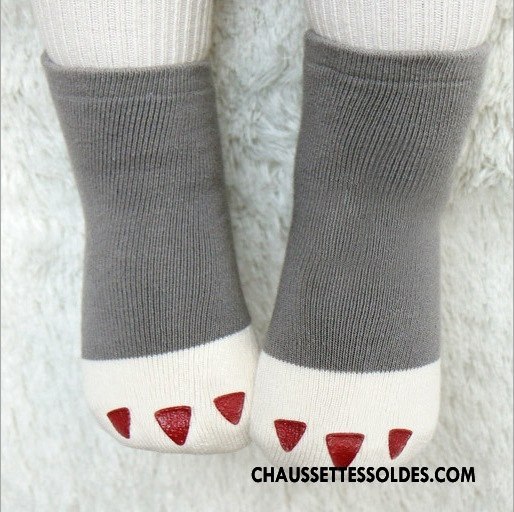 Chaussettes Courtes Garçon Hiver Bébé Coton Bio Le Nouveau L'automne Terry Jaune