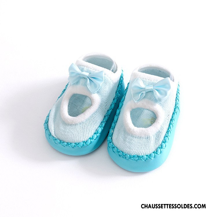 Chaussettes Courtes Garçon Le Nouveau Enfant Été Femme Cuir Bébé Bleu