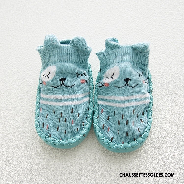 Chaussettes Courtes Garçon Le Nouveau Enfant Été Femme Cuir Bébé Bleu