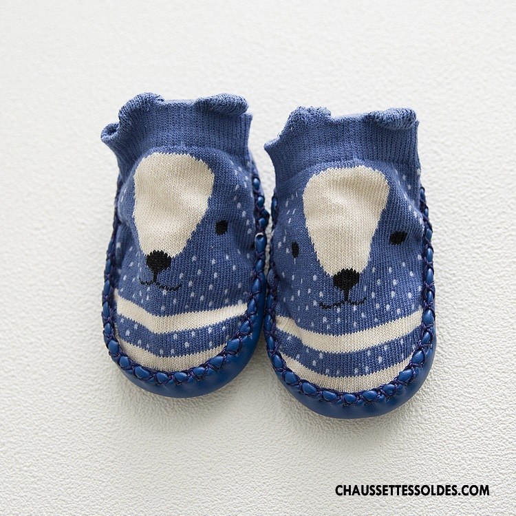 Chaussettes Courtes Garçon Le Nouveau Enfant Été Femme Cuir Bébé Bleu