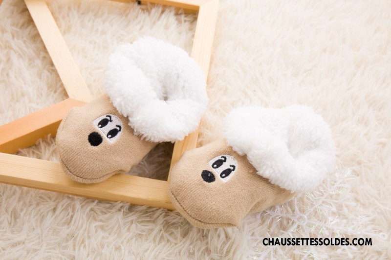 Chaussettes Courtes Garçon Le Nouveau Renforcé Bébé Enfant Dessin Animé Brodé Rose