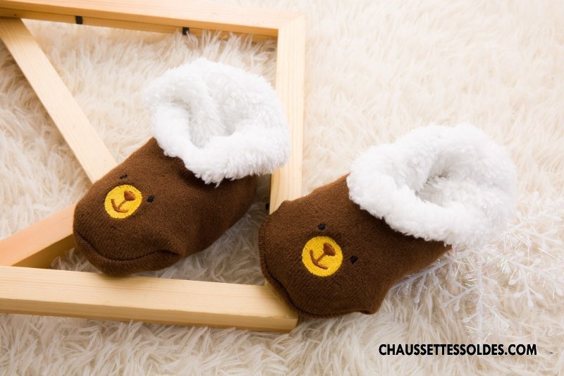 Chaussettes Courtes Garçon Le Nouveau Renforcé Bébé Enfant Dessin Animé Brodé Rose