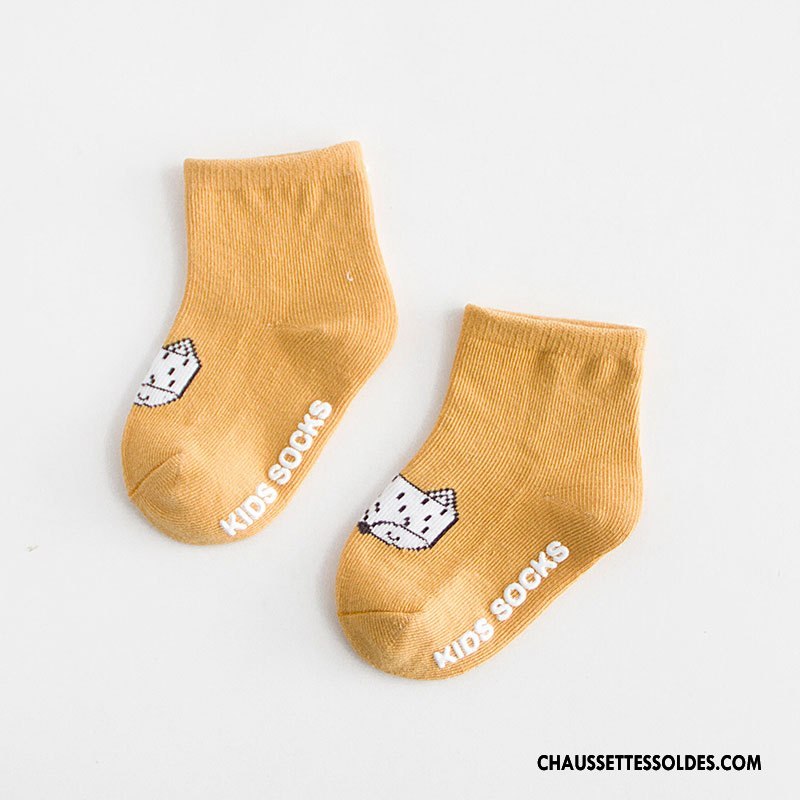 Chaussettes Courtes Garçon Milieu Dessin Animé Homme Printemps Bébé Enfant Bleu