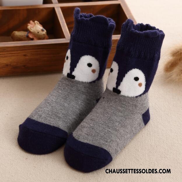 Chaussettes Courtes Garçon Milieu Homme Enfant Bébé Printemps L'automne Gris