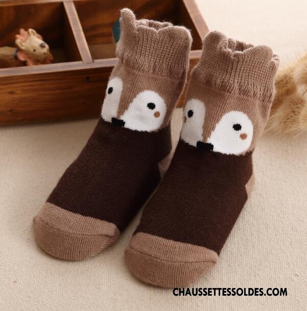 Chaussettes Courtes Garçon Milieu Homme Enfant Bébé Printemps L'automne Gris