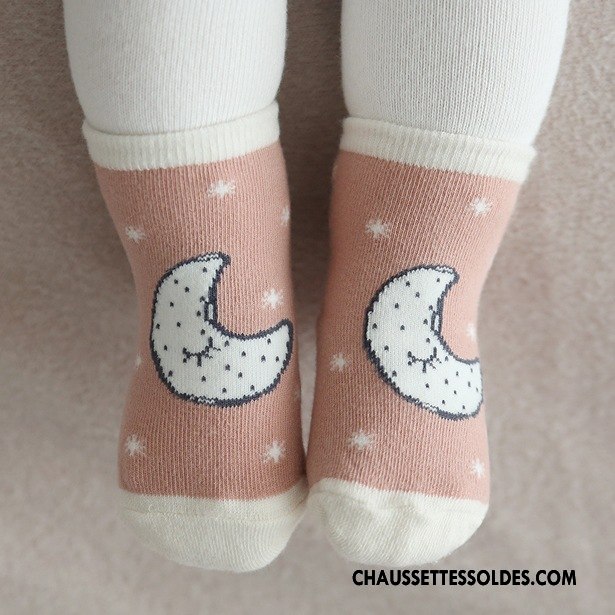 Chaussettes Courtes Garçon Petit Enfant Bébé Chaussette Courte Personnalité 100% Coton Bleu