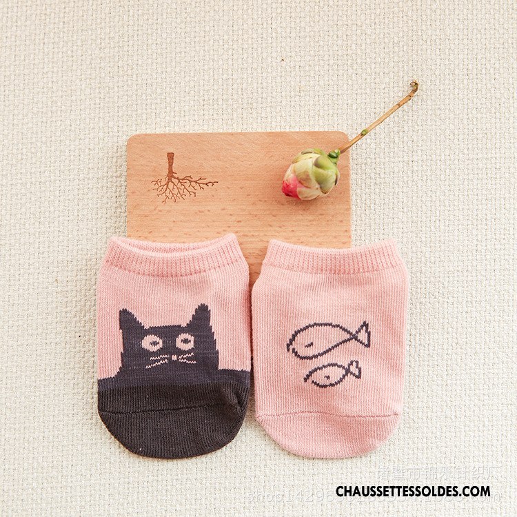 Chaussettes Courtes Garçon Printemps 100% Coton Enfant Antidérapant Le Nouveau Coton Bio Bleu Marin