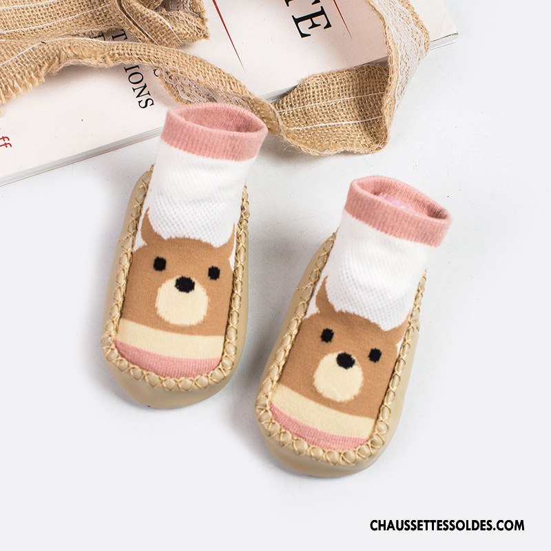 Chaussettes Courtes Garçon Printemps Enfant Dessin Animé Bébé Animal Charmant