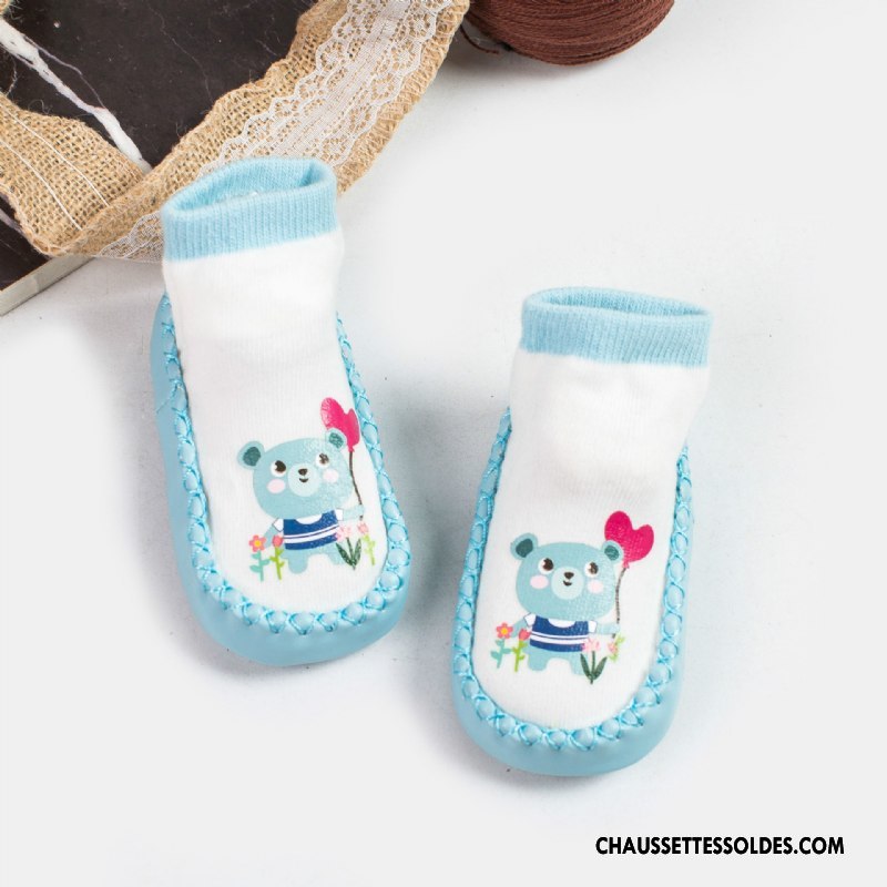 Chaussettes Courtes Garçon Printemps Enfant Dessin Animé Bébé Animal Charmant