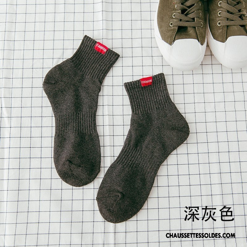 Chaussettes Courtes Homme Absorber La Sueur Serviette Renforcé De Plein Air Escalade Terry Bleu