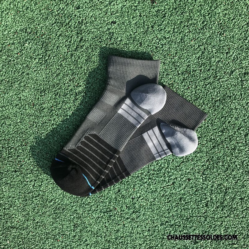 Chaussettes Courtes Homme Basket Mouvement Rayé Le Nouveau Coloré