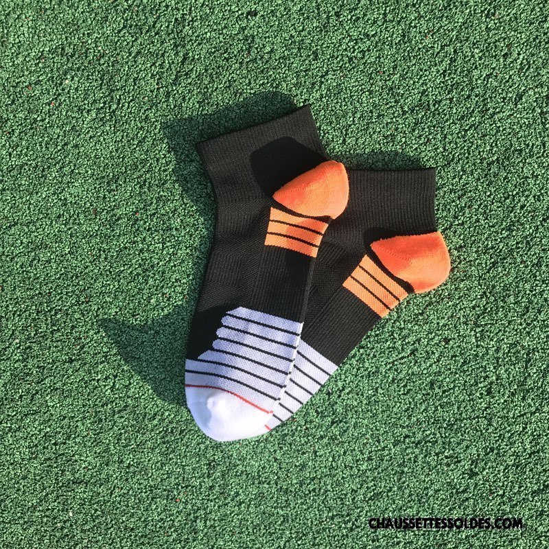 Chaussettes Courtes Homme Basket Mouvement Rayé Le Nouveau Coloré