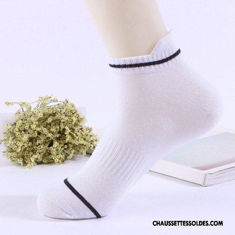 Chaussettes Courtes Homme Chaussettes En Coton Absorber La Sueur Printemps Coton Bio Été Nouvelles Arrivées Bleu