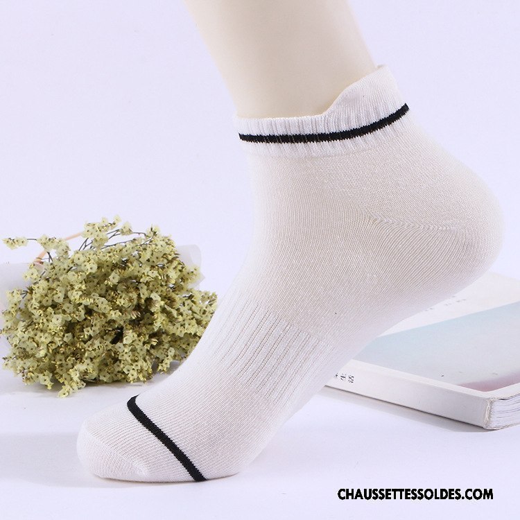 Chaussettes Courtes Homme Chaussettes En Coton Absorber La Sueur Printemps Coton Bio Été Nouvelles Arrivées Bleu