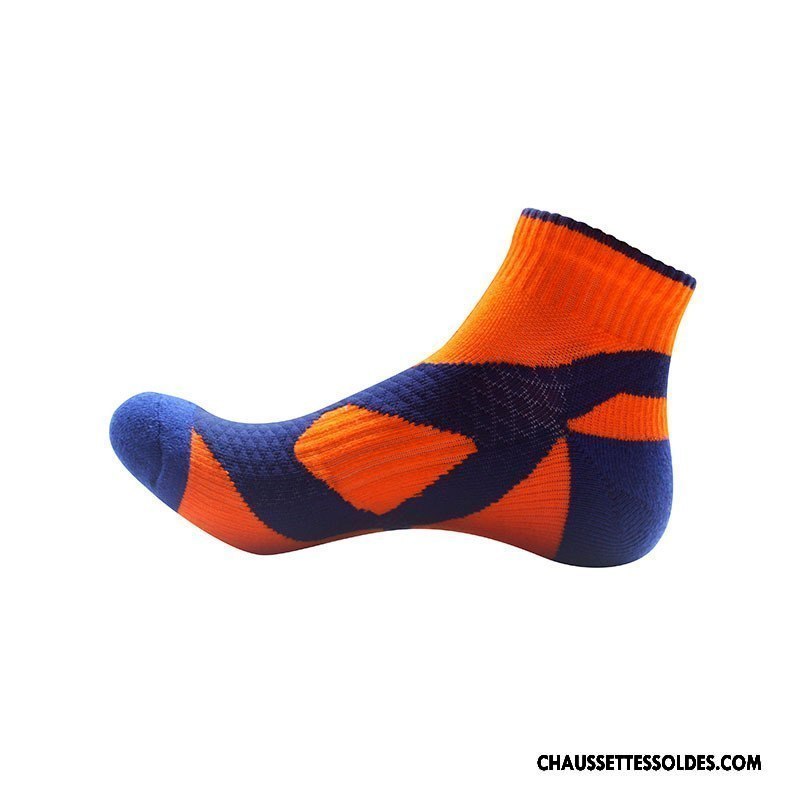 Chaussettes Courtes Homme De Plein Air Escalade Matelassé Le Nouveau Mouvement Milieu Coloré