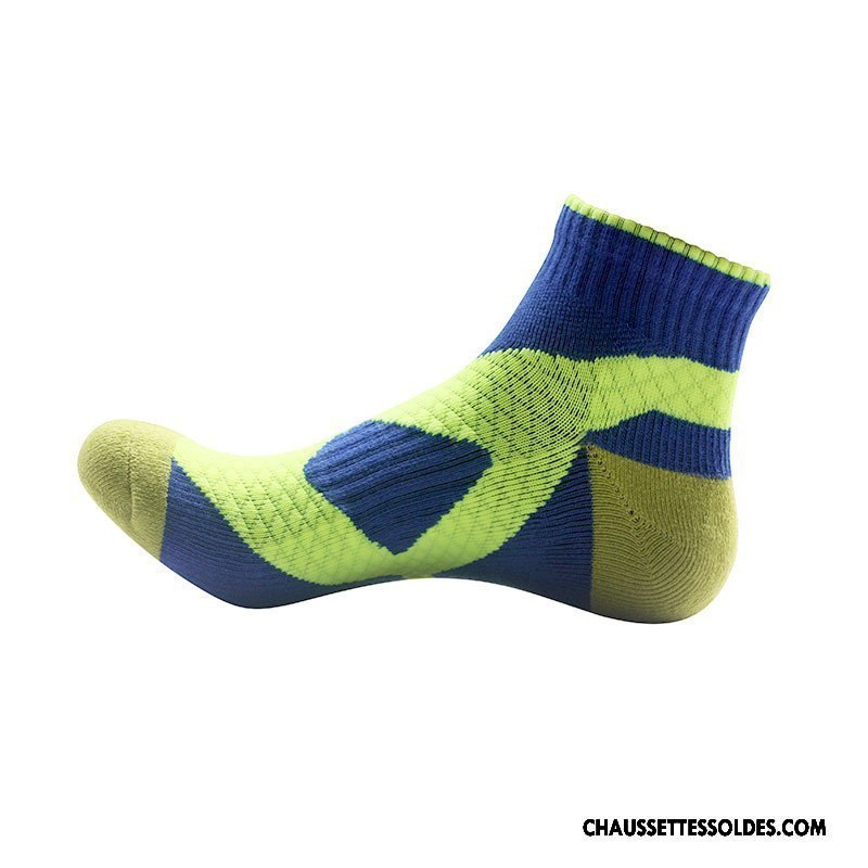 Chaussettes Courtes Homme De Plein Air Escalade Matelassé Le Nouveau Mouvement Milieu Coloré