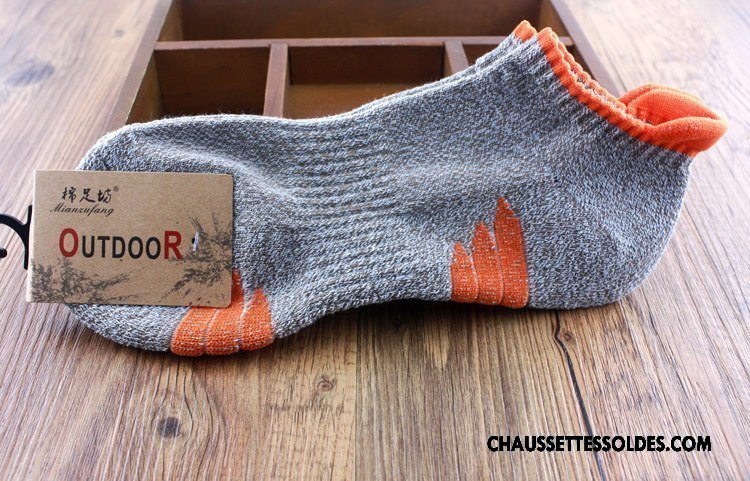 Chaussettes Courtes Homme De Plein Air Nouvelles Arrivées Mouvement Escalade Antidérapant Gris