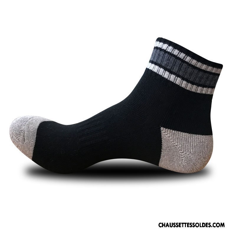 Chaussettes Courtes Homme Femme Escalade Renforcé Milieu De Plein Air L'automne Bleu