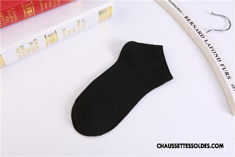 Chaussettes Courtes Homme L'automne 100% Coton Basse Chaussette Basse Coupée Le Nouveau Chaussette Courte Pure Gris Clair