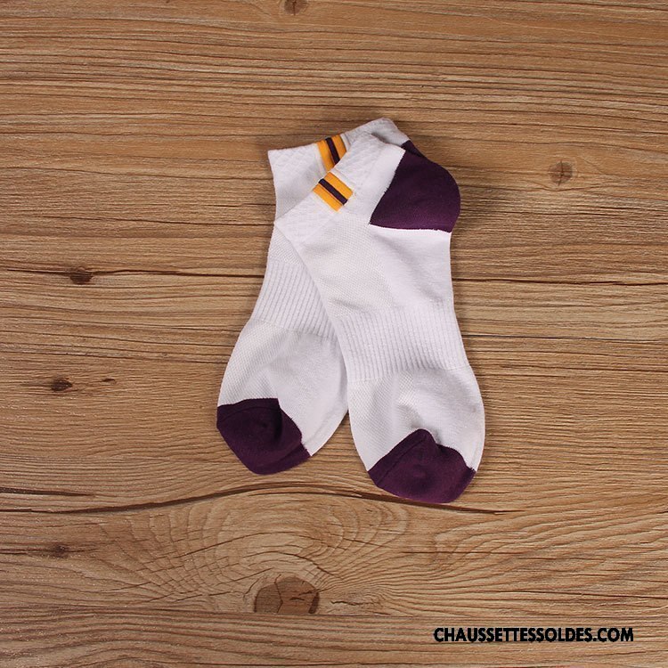 Chaussettes Courtes Homme L'automne Le Nouveau Hiver Mouvement 100% Coton Chaussette Basse Coupée Couleurs Mixtes Gris