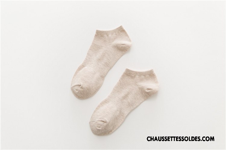 Chaussettes Courtes Homme Le Nouveau 100% Coton Mouvement Toutes Les Saisons Casual Chaussette Basse Coupée Pure Bleu