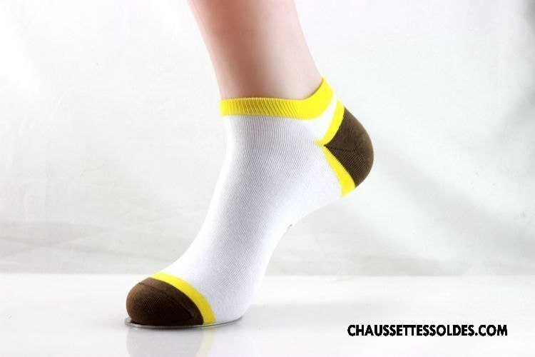Chaussettes Courtes Homme Légère Été Chaussette Basse Coupée Le Nouveau 100% Coton Coton Bio Vert Clair