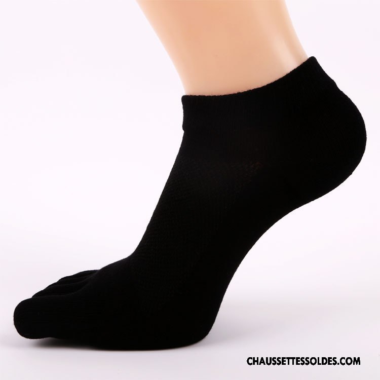 Chaussettes Courtes Homme Mouvement Chaussette Courte Respirant Matelassé Confortable Absorber La Sueur Gris Foncé