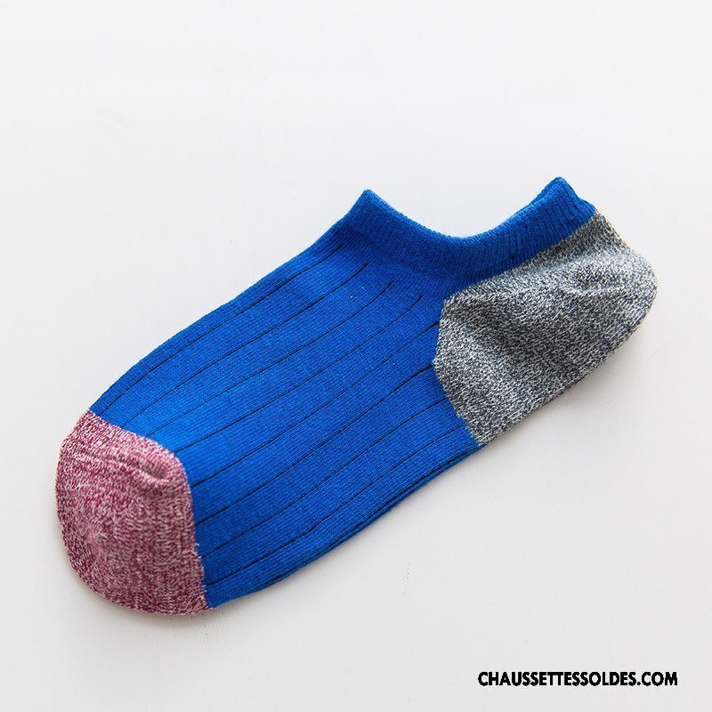 Chaussettes Courtes Homme Personnalité L'automne Le Nouveau Hiver Couleurs Mixtes Vert