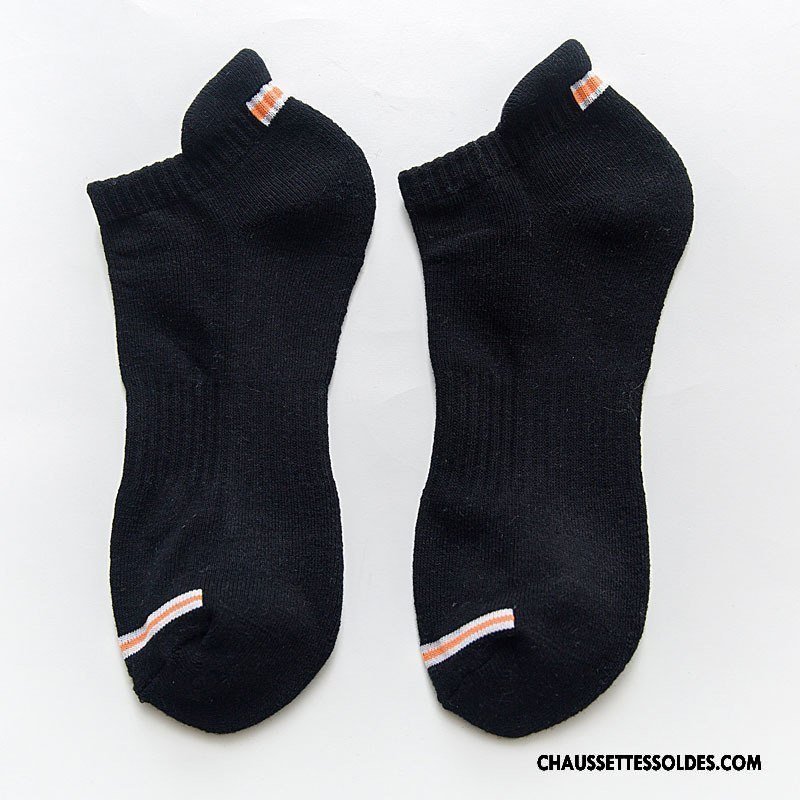 Chaussettes Courtes Homme Poignet Nouvelles Arrivées Chaussette Basse Coupée Basket Escalade Terry Pure Bleu