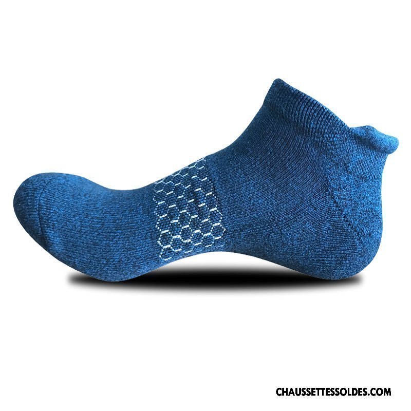 Chaussettes Courtes Homme Renforcé Escalade Le Nouveau Hiver L'automne De Plein Air Bleu