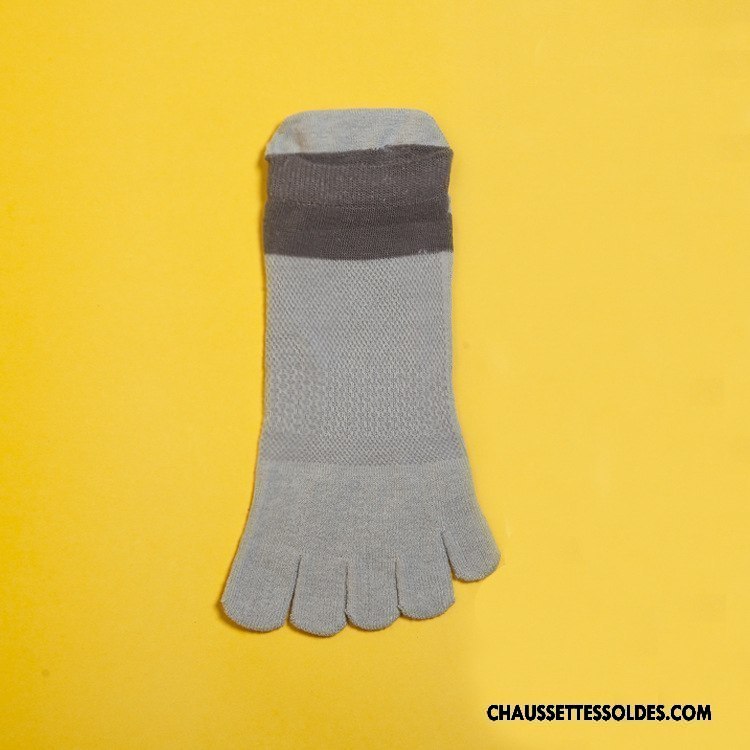 Chaussettes Courtes Homme Respirant Coton Bio Engrener Jaune
