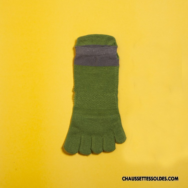 Chaussettes Courtes Homme Respirant Coton Bio Engrener Jaune