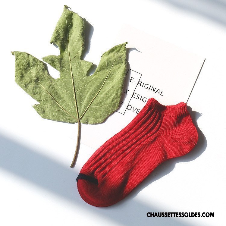 Chaussettes Courtes Homme Respirant Femme Chaussette Basse Coupée 100% Coton Lovers Chaussette Courte Jaune