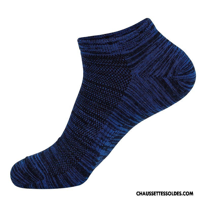 Chaussettes Courtes Homme Séchage Rapide Antibactérien Respirant Invisible Anti-odeur Chaussette Courte Bordeaux
