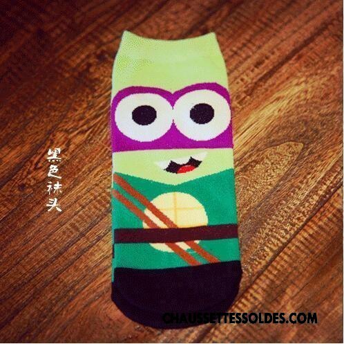 Chaussettes Courtes Homme Ultra Dessin Animé Chaussette Courte L'automne Héros Chaussette Basse Coupée Bleu