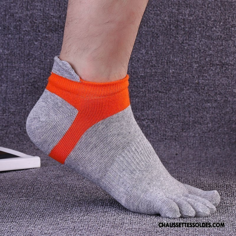 Chaussettes Courtes Homme Été 100% Coton Coton Bio Cinq Doigts Livraison Gratuite Antibactérien