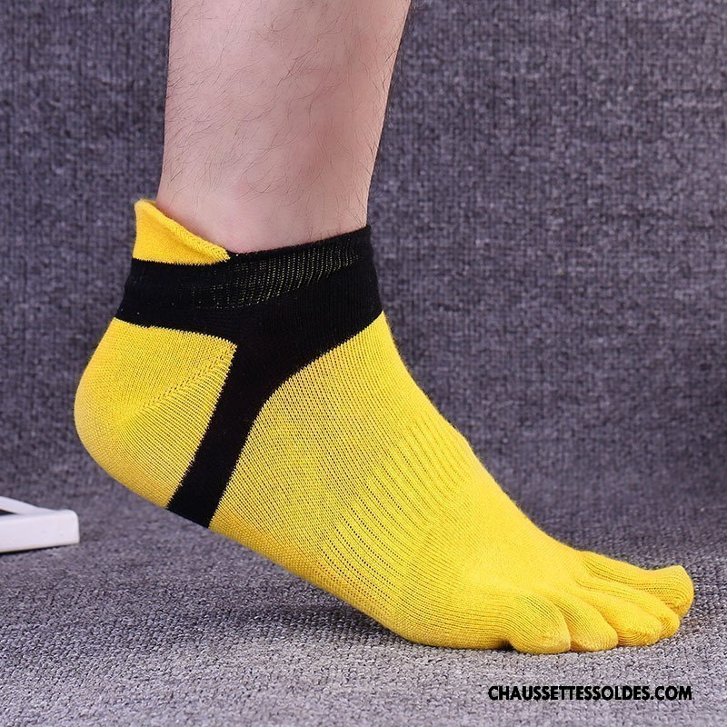 Chaussettes Courtes Homme Été 100% Coton Coton Bio Cinq Doigts Livraison Gratuite Antibactérien