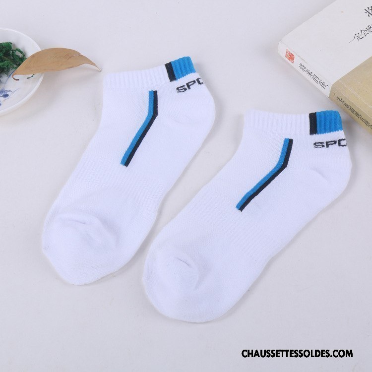 Chaussettes Courtes Homme Été Anti-odeur Chaussette Basse Coupée Antidérapant Absorber La Sueur Mouvement Gris