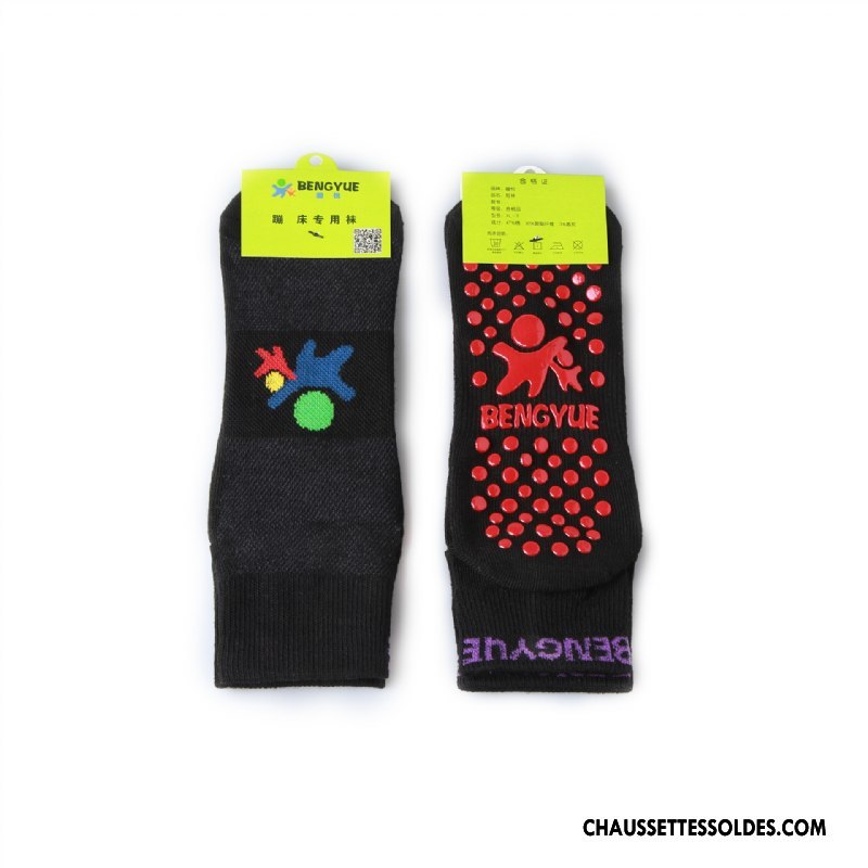 Chaussettes De Yoga Femme Bien Antidérapant Homme Dame Jaune