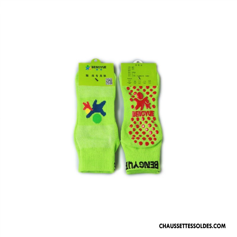 Chaussettes De Yoga Femme Bien Antidérapant Homme Dame Jaune