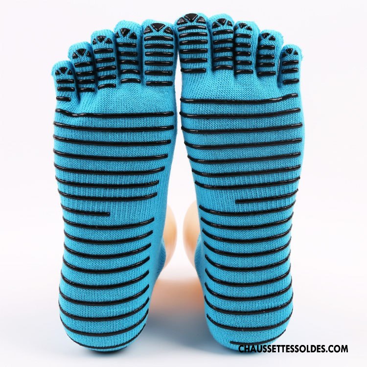 Chaussettes De Yoga Femme Cinq Doigts Antidérapant Europe Violet